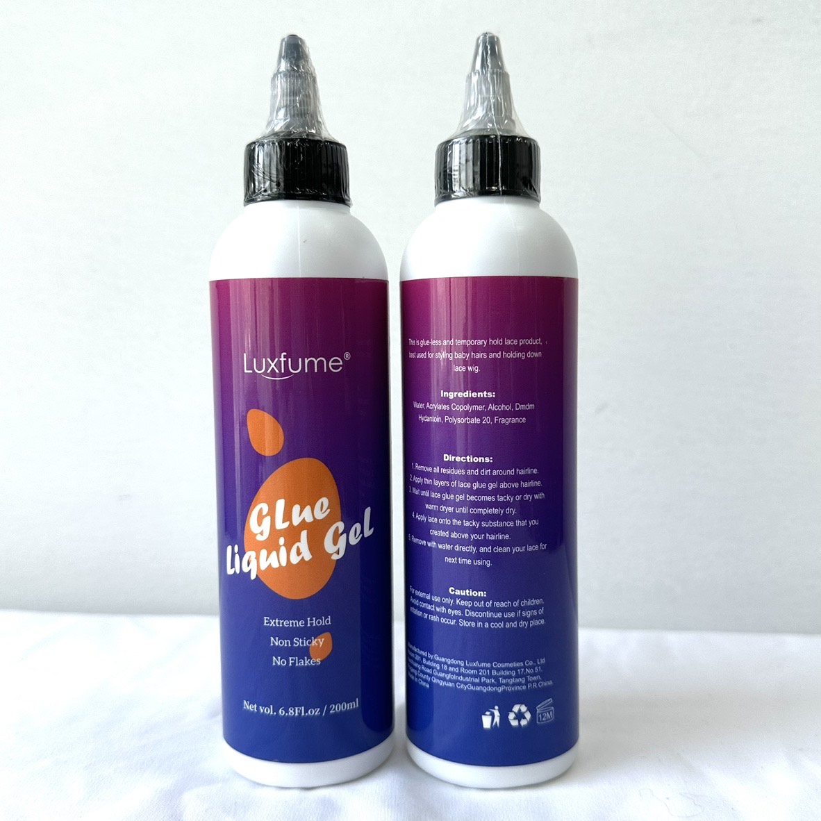 Edge Control Gel - Glue Liquid Gel Invisible Wig Adhesive