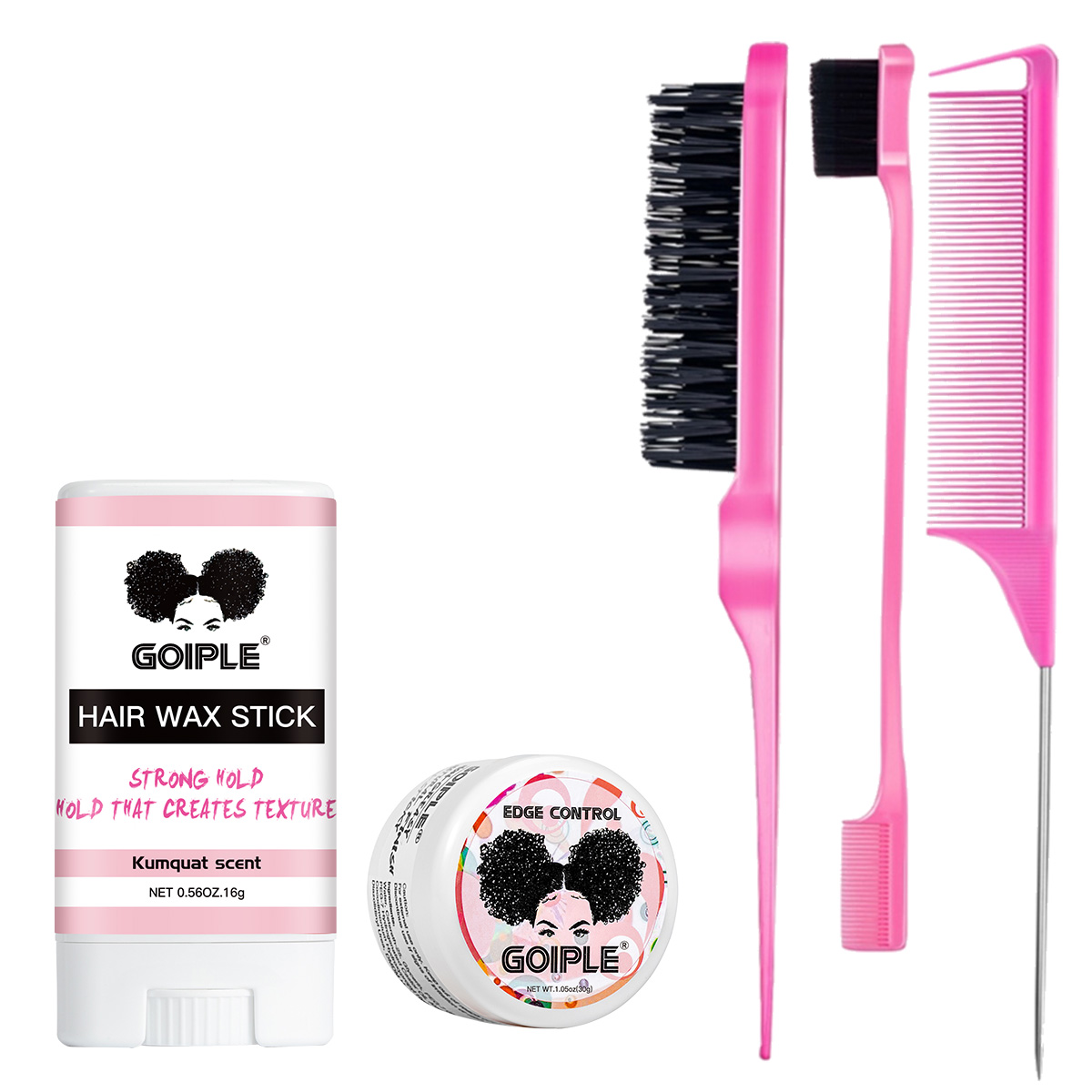 Edge Control Gel - Natural Hair Wax Edge Control Gel