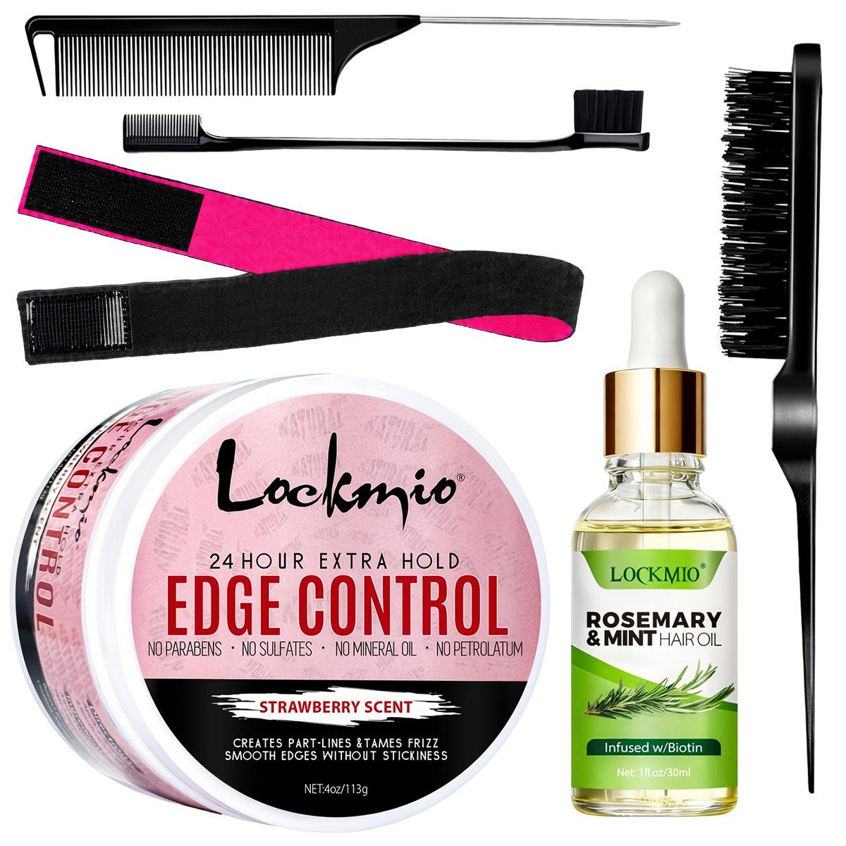 Edge Control Gel - Edge Control Gel,Rosemary & Mint Oil