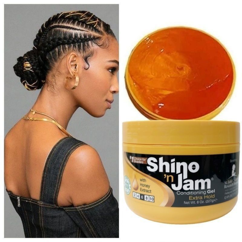 Edge Control Gel - 1 2 4OZ Dreadlocks Braided Hair