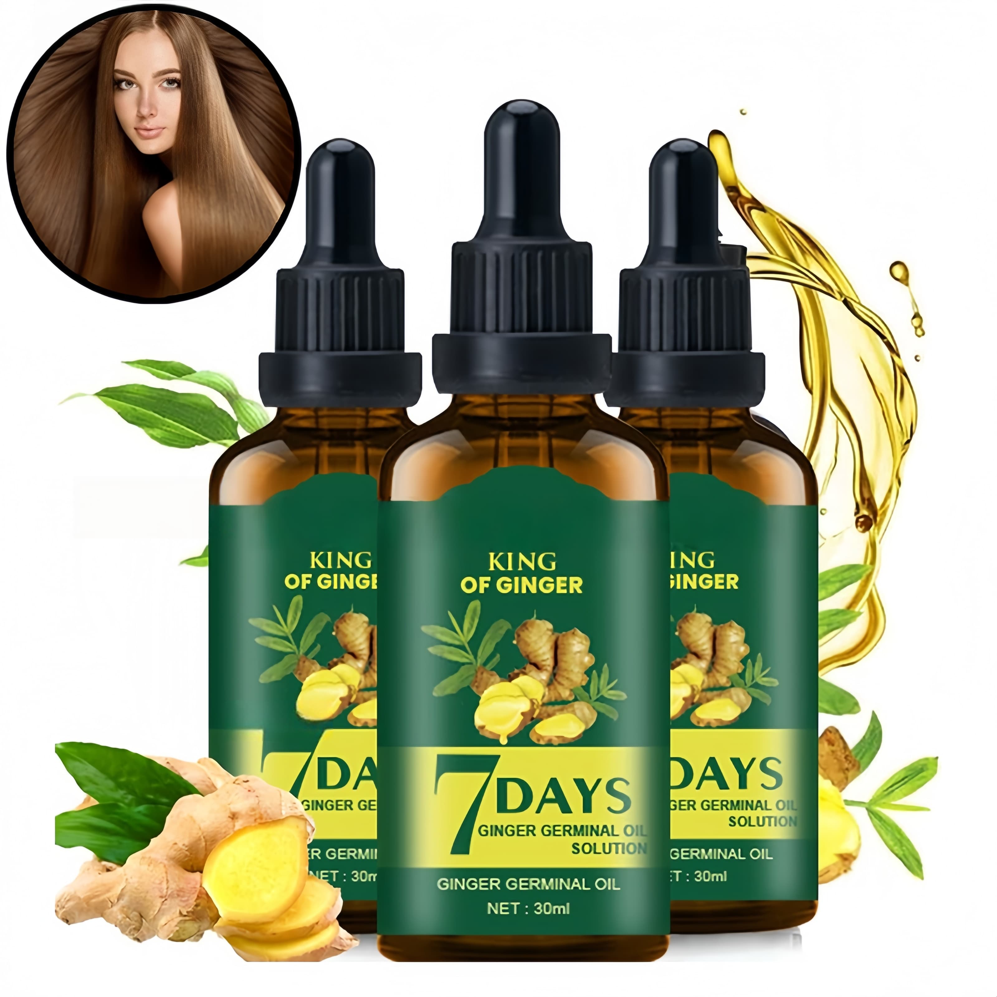 Hair Growth Oil Ginger Biotin  - Hair Care Essence Oil review and price