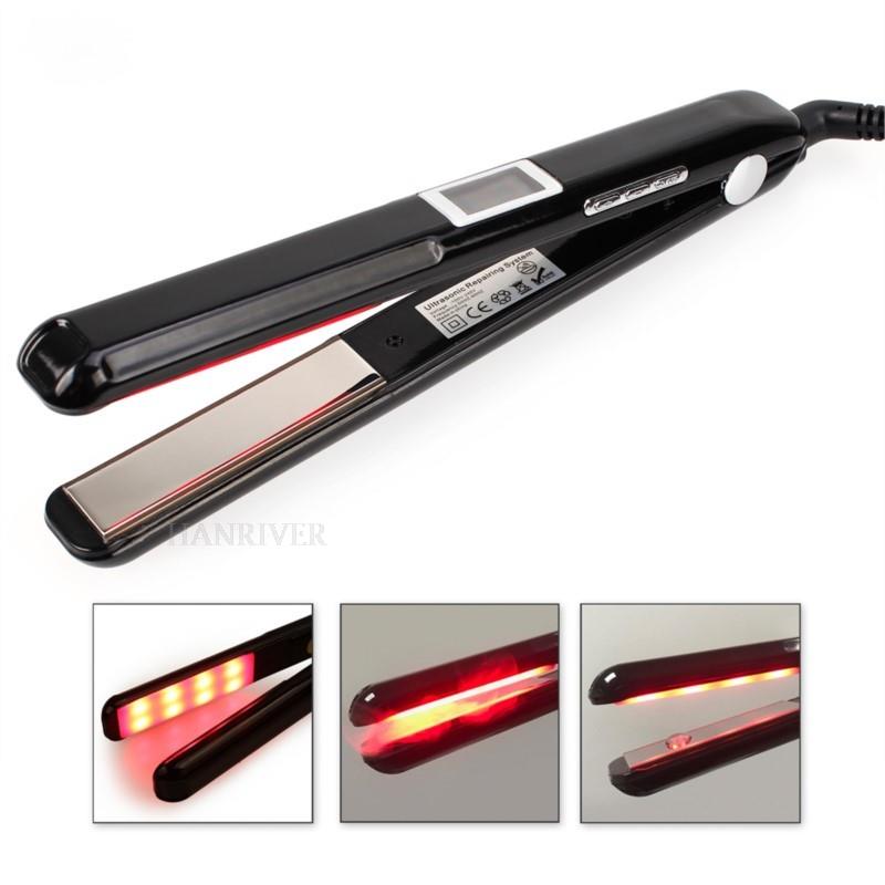 Hair Flat Irons Ultrasonic Inf - Hair Care Keratin Treatment review and price