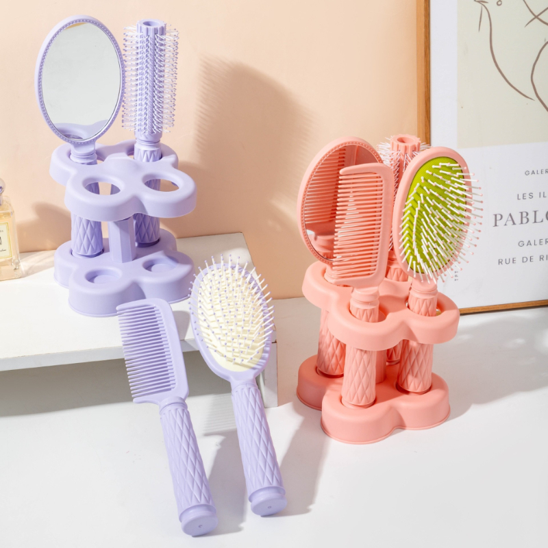 Mirror Comb Four-piece Set wit - Hair Care High End review and price