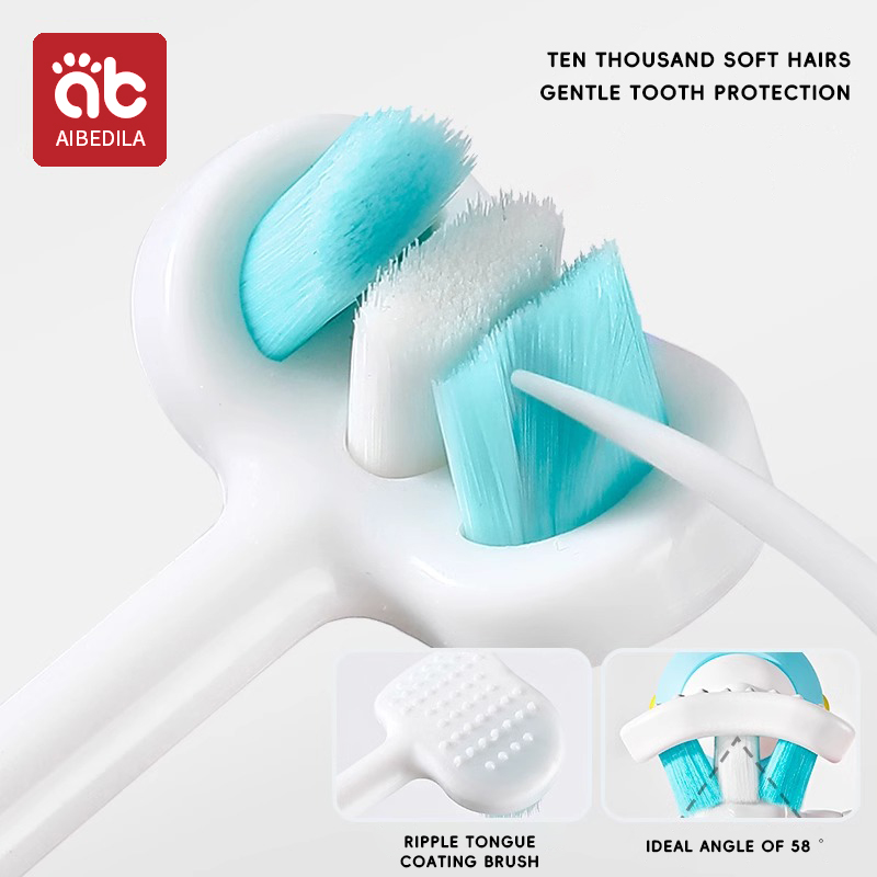 3D Stereo Three-Sided Toothbru - Hair Care Baby review and price