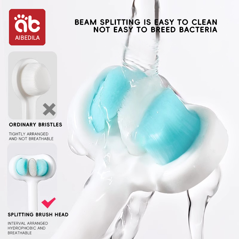3D Stereo Three-Sided Toothbru - Hair Care Baby review and price