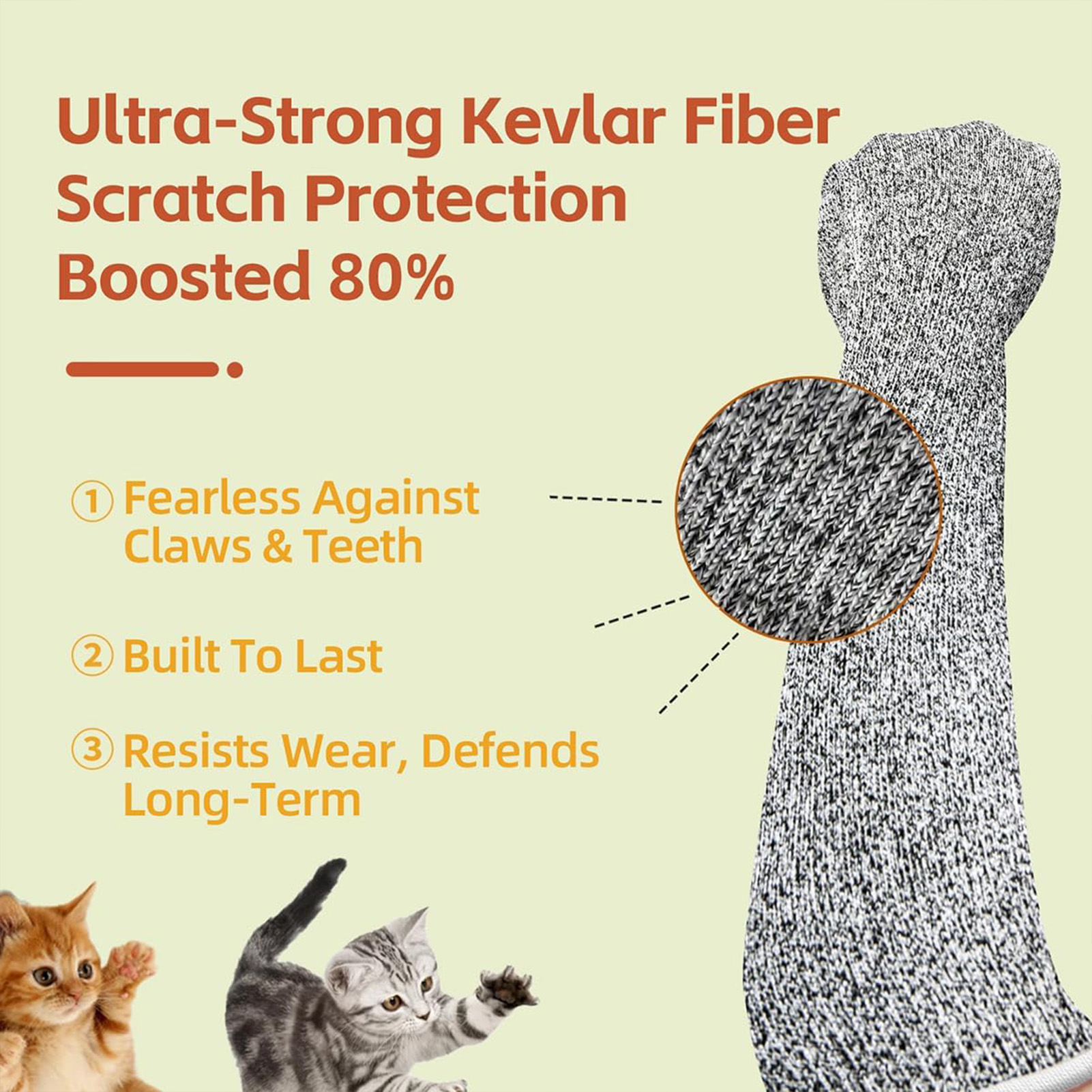 Pet Care Long Gloves 40cm Scra - Hair Care Long Hair review and price