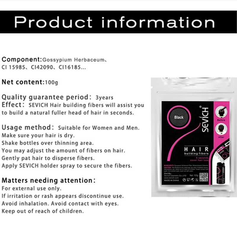 500g SEVICH Keratin Hair Fiber - Hair Care Keratin Treatment review and price