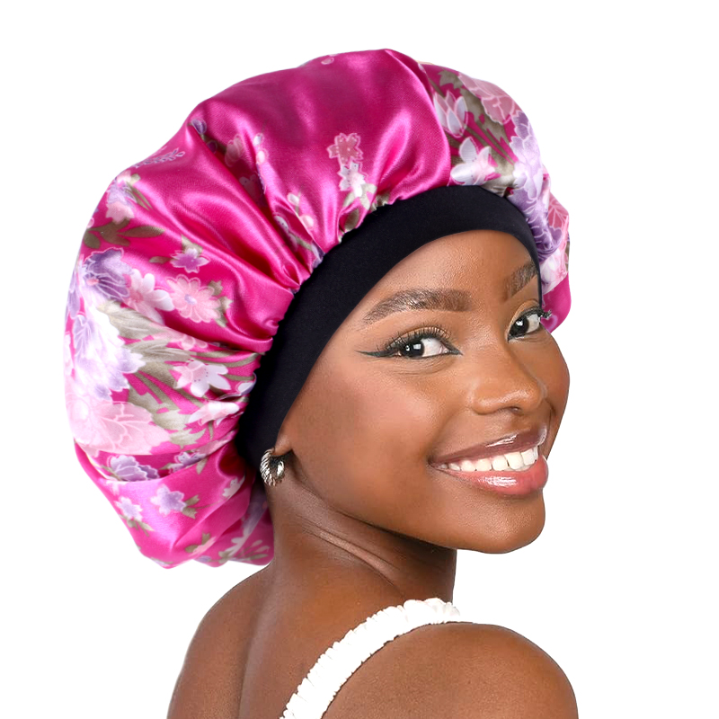 Women Satin Bonnet Elastic Wid - Hair Care China review and price