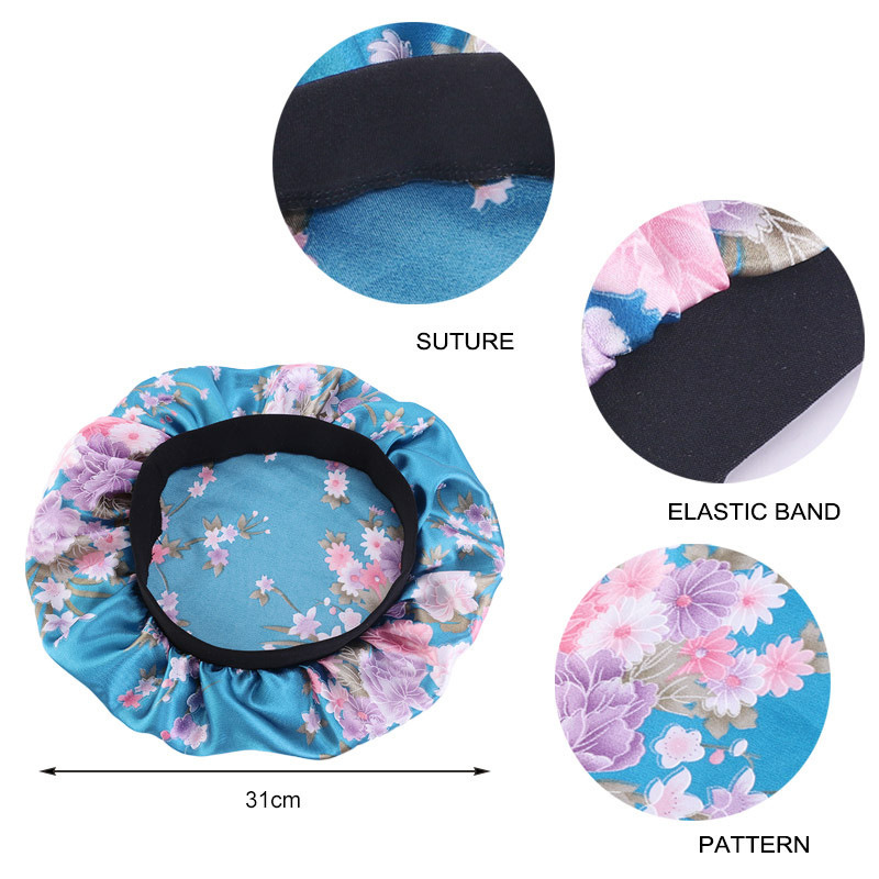 Women Satin Bonnet Elastic Wid - Hair Care China review and price