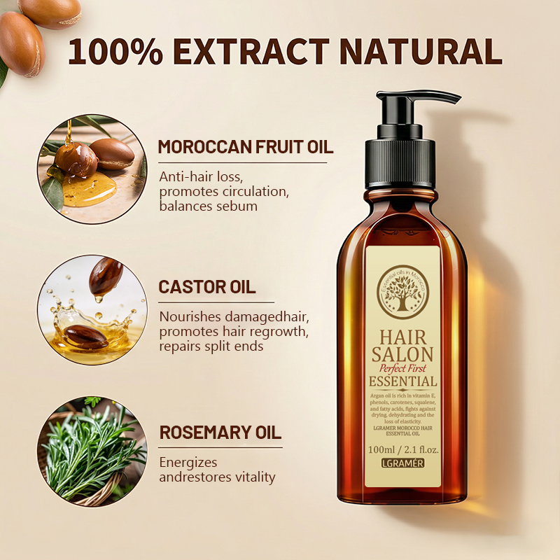100ml Moroccan Argan Hair Esse - Hair Care Essence Oil review and price
