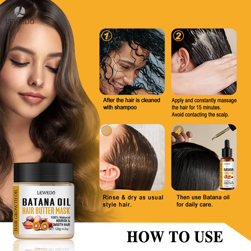 LEWEDO Batana Oil Hair Growth  - Hair Care Essence Oil review and price