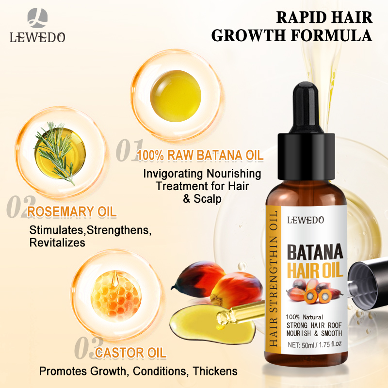 LEWEDO Batana Oil Hair Growth  - Hair Care Essence Oil review and price