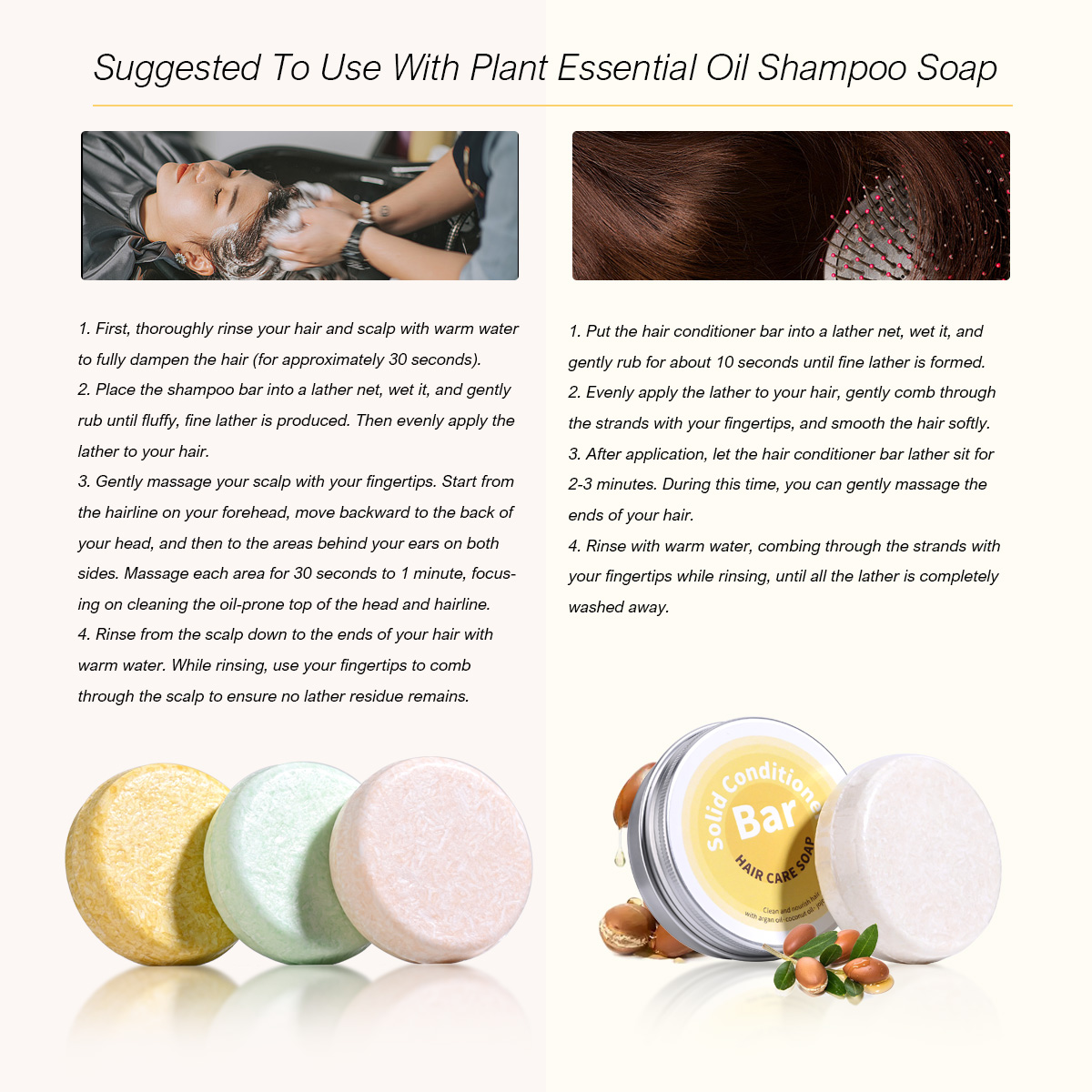 Plant Essential Oil Hair Condi - Hair Care China review and price
