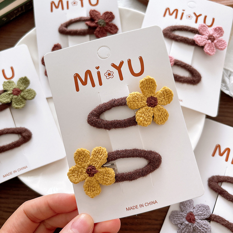 Korean Infant Hair Clips 2PCS  - Hair Care Baby review and price