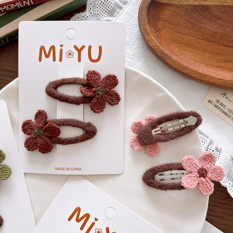 Korean Infant Hair Clips 2PCS  - Hair Care Baby review and price
