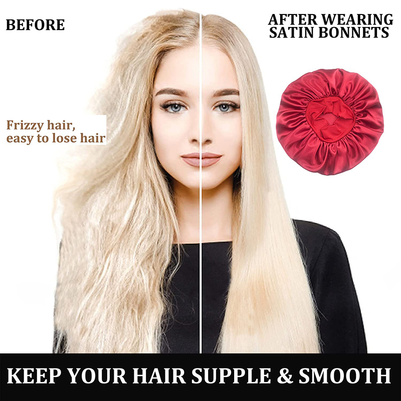 2PCS/LOT Women's Satin Solid B - Hair Care China review and price
