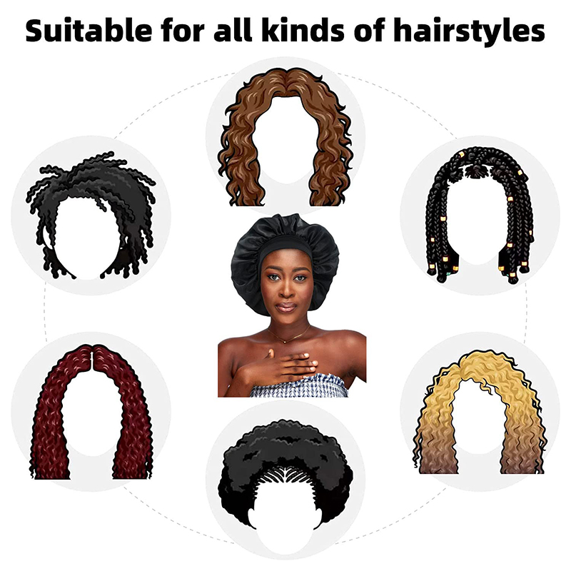 2PCS/LOT Women's Satin Solid B - Hair Care China review and price