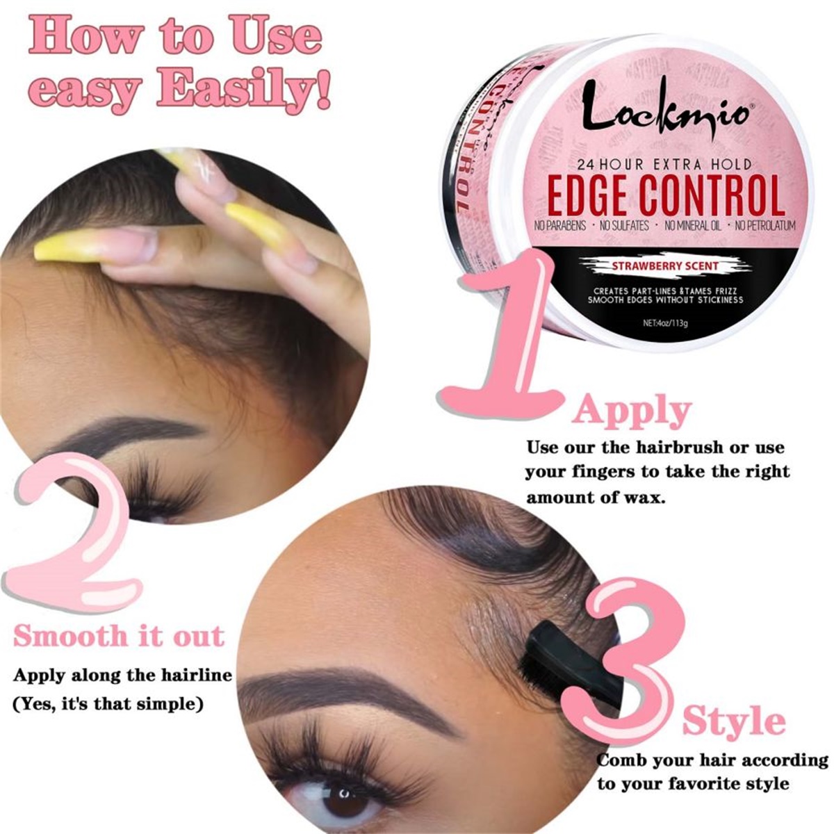 Edge Control Gel,Rosemary & Mi - Edge Control Gel review and price
